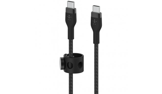 Belkin Flex USB-C/USB-C kuni 60W 3m, must CAB011bt3MBK