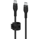 Belkin Flex USB-C/USB-C kuni 60W 1m, must CAB011bt1MBK