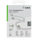 Belkin Flex USB-C/USB-C kuni 60W 3m, valge CAB011bt3MWH