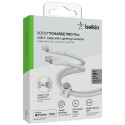 Belkin Flex Lightning/USB-C 15W 3m MFi-sertifikaadiga valge CAA011bt3MWH