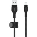 Belkin Flex Lightning/USB-A 2m mfi cert., black CAA010bt2MBK