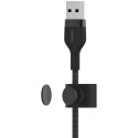 Belkin Flex Lightning/USB-A kaabel 2m MFi sertifikaadiga, must CAA010bt2MBK
