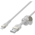 Belkin Flex Lightning/USB-A 1m mfi cert., white CAA010bt1MWH