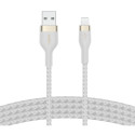Belkin Flex Lightning/USB-A 1m mfi sert., valge CAA010bt1MWH