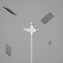 Belkin Flex Lightning/USB-A 1m mfi sert., valge CAA010bt1MWH