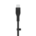 Belkin Flex Lightning/USB-C 15W 2m, MFi, 15W, Must CAA009bt2MBK