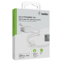 Belkin Flex Lightning/USB-A 3m mfi sertifitseeritud, valge CAA008bt3MWH