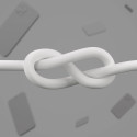 Belkin Flex Lightning/USB-A 3m mfi sertifitseeritud, valge CAA008bt3MWH