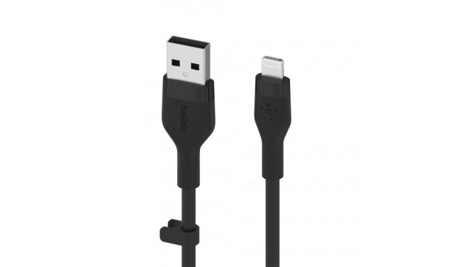 Belkin Flex Lightning/USB-A 1m mfi sertifitseeritud, must CAA008bt1MBK