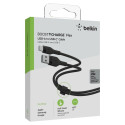 Belkin Flex USB-A/USB-C 15W 3m mfi. sert. must CAB008bt3MBK