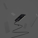 Belkin Flex Lightning/USB-C 15W 3m, MFI, 15W, Must CAA009bt3MBK