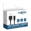Ansmann Andmeside- ja Laadimiskaabel USB-st USB-tüüp-C 100 cm