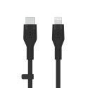 Belkin Flex Lightning/USB-C 15W 3m, MFI, 15W, Must CAA009bt3MBK