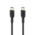 Belkin USB-C/USB-C Cable 1m PVC, black CAB003bt1MBK