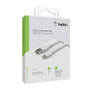 Belkin Micro-USB/USB-A 1m PVC valge CAB005bt1MWH