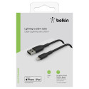 Belkin Lightning Kaabel 1m, kaetud, MFi sertifikaat, must