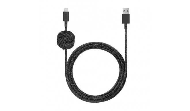 Native Union Night Kaabel USB-A kuni Lightning 3m Must