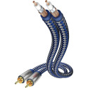 in-akustik Premium Audiokaabel Cinch - Cinch 5,0 m