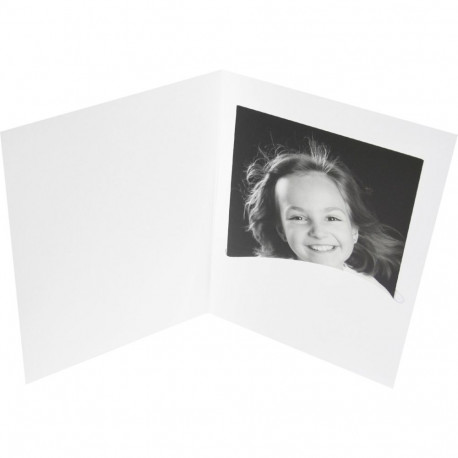 1x100 Daiber portrait folder Profi-Line up to 9x13 cm white