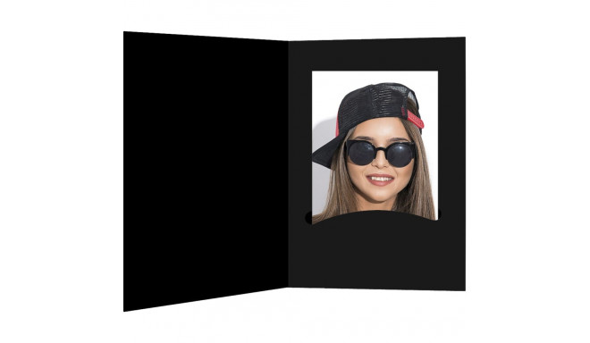 1x100 Daiber kaustad Profi-Line 4,5x6 cm must