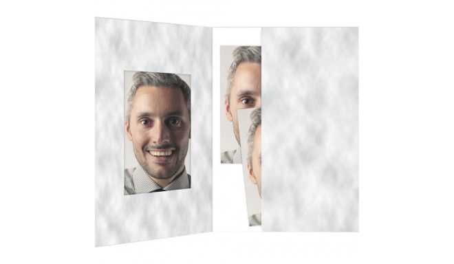 1x100 Daiber kaustad passi foto, hall 45x65 mm