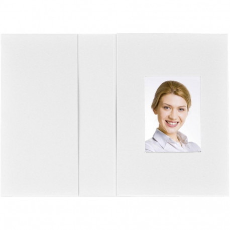 1x100 Daiber Folders white matt 31x42 mm