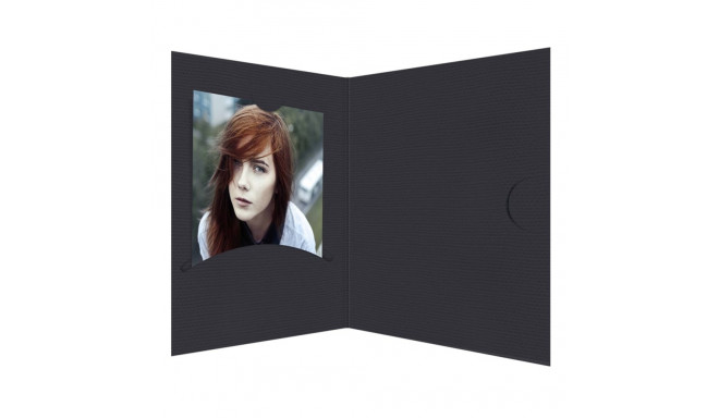 1x100 Daiber kaustad Opti-Line 5x7 cm must