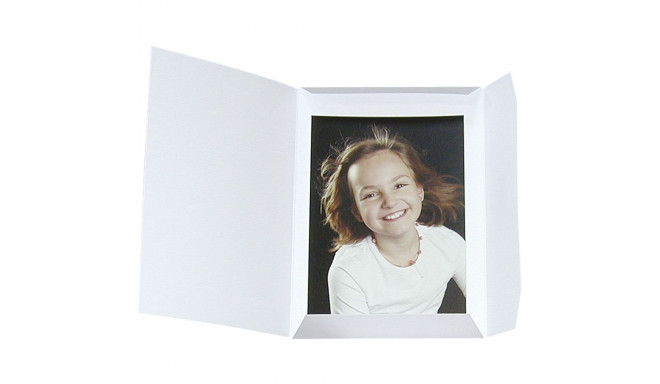 1x100 Daiber Portrait folders Sprint-Line 13x18 white