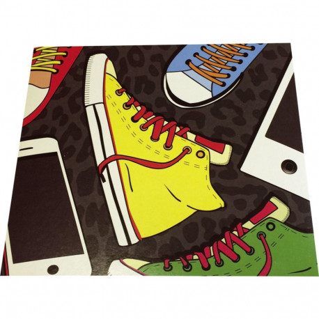 1x25 Daiber Sneaker/Ipod 13x18 laste portreekaustad 13319