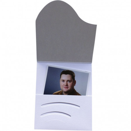 1x100 Daiber Folders Wave white Linnen 16019