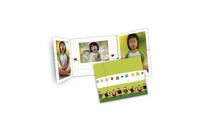 1x25 Daiber lepatriinu 13x18 laste portreekaustad 13308