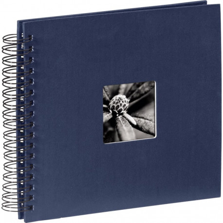 Hama Fine Art Spiral blue 28x24 50 black Pages 90147