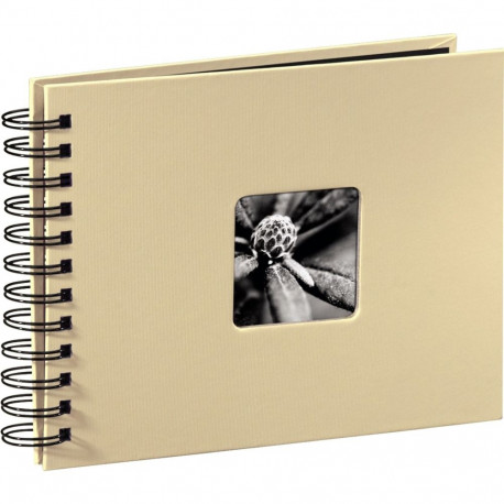 Hama Fine Art Spiral taupe 24x17 50 black Pages 113675