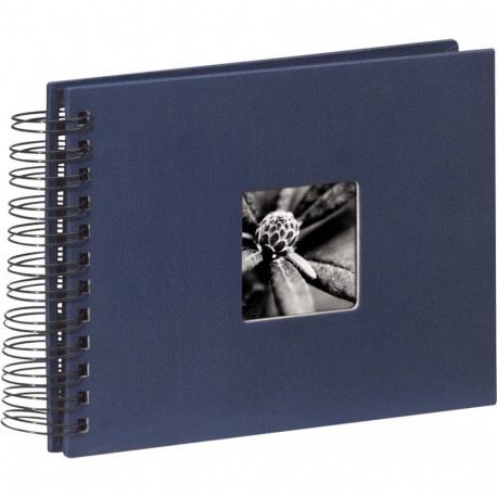 Hama Fine Art Spiral blue 24x17 50 black Pages 90152