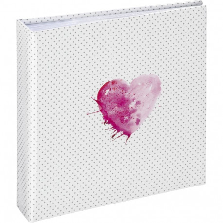 Hama Lazise roosa Memo/Slip-In 200 fotot 10x15 pulmad 2362