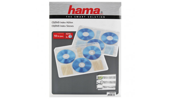 1x10 Hama CD indeksümbrised 49835