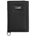 Pacsafe RFIDsafe         black RFID blocking Trifold Wallet