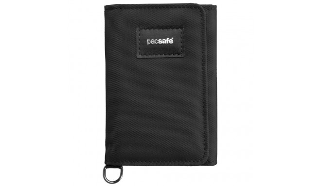 Pacsafe RFIDsafe         black RFID blocking Trifold Wallet
