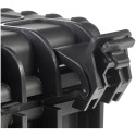 B&W Outdoor Case Type 3000 black with pre-cut foam insert