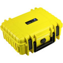 B&W Outdoor Case Type 1000 kollane polsterdatud sektsioonisisu