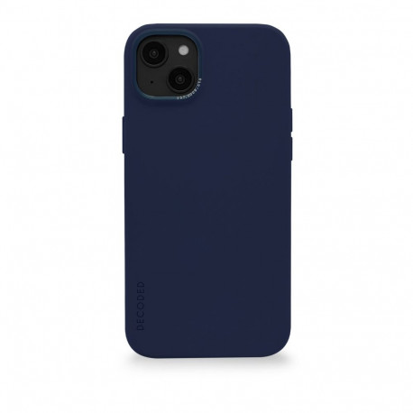 Decoded AntiMicrobial Silicone Backcover iP 14 Plus Navy Peony