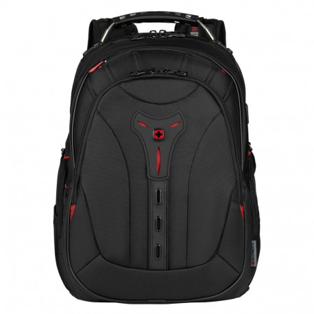Wenger Pegasus Deluxe Ballistic Notebook Backpack 16  black