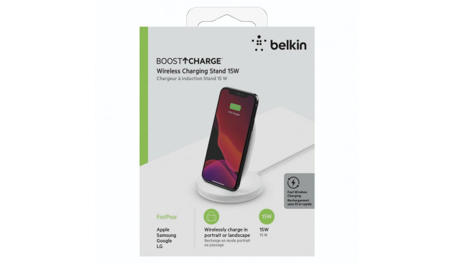 Belkin BOOST Charge juhtmevaba laadimisalus 15W ws.WIB002vfWH