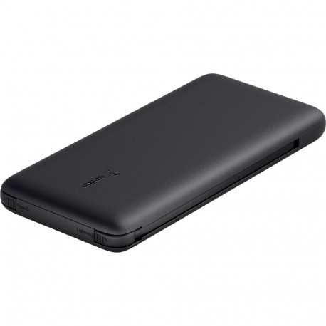 Belkin Power Bank 18W 10.000mAh USB-C+Lightning kaabel BPB006BTBLK
