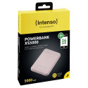 Intenso Powerbank XS5000 roosa 5000 mAh USB-A - Type-C kaabliga