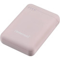 Intenso Powerbank XS10000 roosa 10000 mAh koos USB-A ja Type-C kaabliga