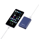 Intenso XS10000 akupank tumesinine 10000 mAh koos USB-A ja Type-C kaabliga