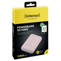 Intenso Powerbank XS10000 roosa 10000 mAh koos USB-A ja Type-C kaabliga