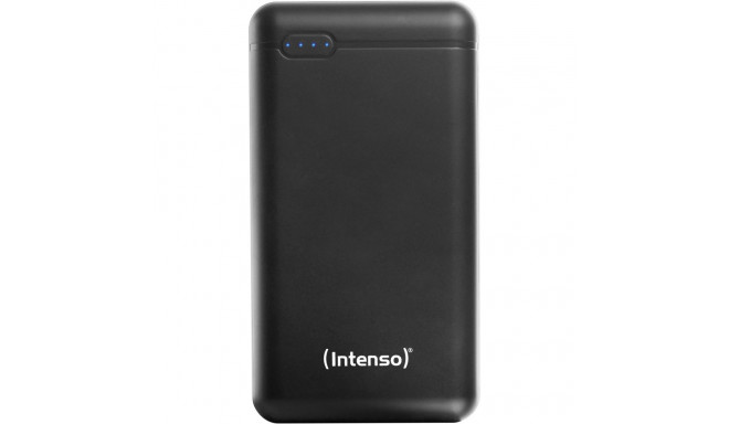 Intenso Powerbank XS20000 must 20000 mAh koos USB-A–Type-C