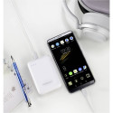 Intenso XS10000 akupank valge 10000 mAh koos USB-A ja Type-C kaabliga